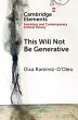 This Will Not Be Generative - Bild 1