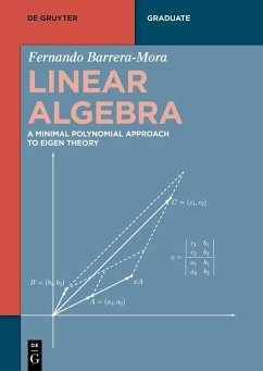 Linear Algebra (eBook, ePUB) - Barrera-Mora, Fernando