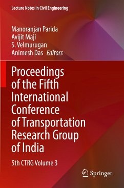 Proceedings of the Fifth International Conference of Transportation Research Group of India