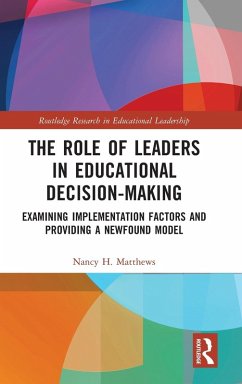 Cover The Role of Leaders in Educational Decision-Making