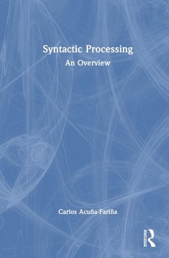 Syntactic Processing - Acuña-Fariña, Carlos