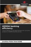 UEMOA banking efficiency.