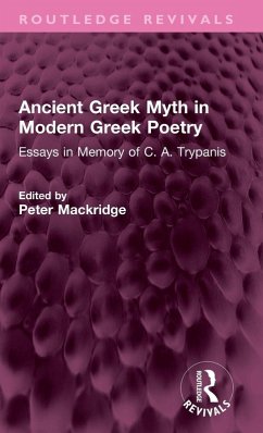 Cover Ancient Greek Myth in Modern Greek Poetry
