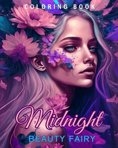 Midnight Beauty Fairy Coloring Book - Bern, Jolly