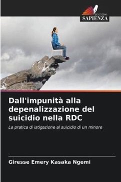 Dall'impunità alla depenalizzazione del suicidio nella RDC - Kasaka Ngemi, Giresse Emery