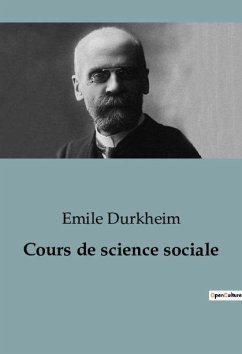 Cours de science sociale - Durkheim, Emile