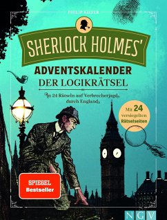 Sherlock Holmes' Adventskalender der Logikrätsel - Kiefer, Philip