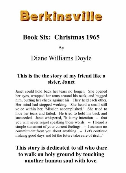 Book Six: Christmas 1965 (Berkinsville, #6) (eBook, ePUB) Book Six: Christmas 1965 (Berkinsville, #6) (eBook, ePUB)