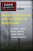 Holmes, Trevellian und ein Mord in Schottland: Krimi Quartett 4 Thriller 1/2023 (eBook, ePUB)