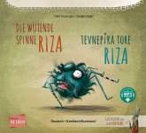 Die wütende Spinne Riza. Deutsch-Kurdisch/Kurmancî