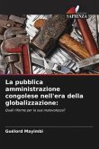 La pubblica amministrazione congolese nell'era della globalizzazione: