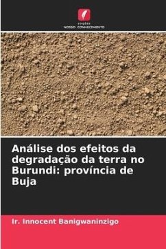 Análise dos efeitos da degradação da terra no Burundi: província de Buja - Banigwaninzigo, Ir. Innocent