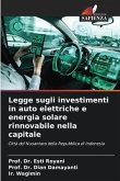 Legge sugli investimenti in auto elettriche e energia solare rinnovabile nella capitale