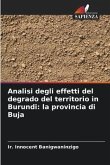 Analisi degli effetti del degrado del territorio in Burundi: la provincia di Buja