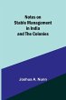 Notes on Stable Management in India and... - Bild 1