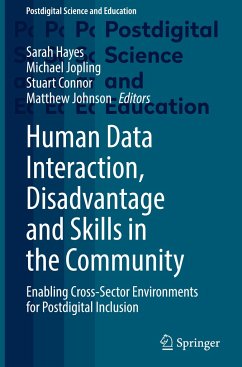 Human Data Interaction, Disadvantage and Skills in the Community