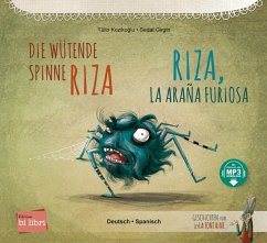 Die wütende Spinne Riza. Deutsch-Spanisch - Kozikoglu, Tülin