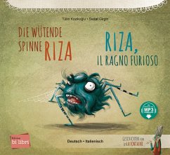 Die wütende Spinne Riza. Deutsch-Italienisch - Kozikoglu, Tülin