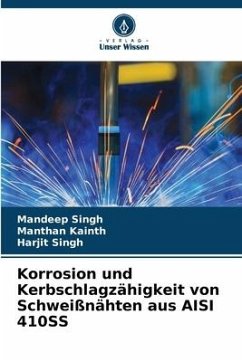 Korrosion und Kerbschlagzähigkeit von Schweißnähten aus AISI 410SS - Singh, Mandeep;Kainth, Manthan;Singh, Harjit