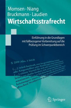 Wirtschaftsstrafrecht (eBook, PDF) - Momsen, Carsten; Niang, Adja Lea; Bruckmann, Philipp; Laudien, Sebastian