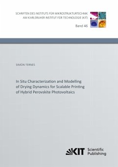 In Situ Characterization and Modelling of Drying Dynamics for Scalable Printing of Hybrid Perovskite Photovoltaics