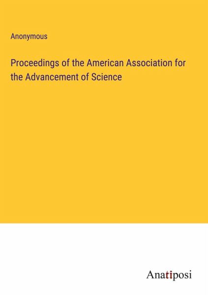 Proceedings of the American Association for the Advancement of Science