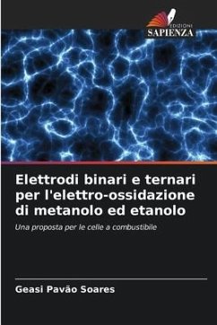 Elettrodi binari e ternari per l'elettro-ossidazione di metanolo ed etanolo - Pavão Soares, Geasi