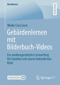Gebärdenlernen mit Bilderbuch-Videos (eBook, PDF) - Cruz Leon, Meike