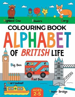 Cover British Colouring Book for Children