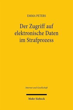 Cover Der Zugriff auf elektronische Daten im Strafprozess