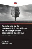 Résistance de la personnalité des élèves de l'enseignement secondaire supérieur