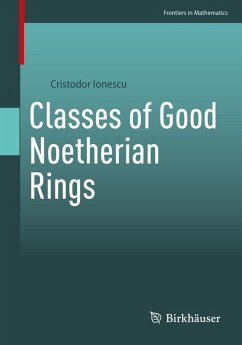 Classes of Good Noetherian Rings (eBook, PDF) - Ionescu, Cristodor