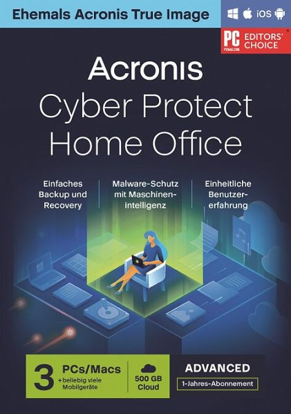 アクロニス・ジャパン Acronis Cyber Protect Home Office Advanced Computer 500 GB  Acronis Cloud Storage year HOCAA1JPS