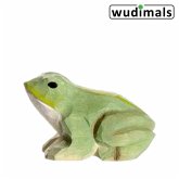 Wudimals A040815 - Frosch, Frog, handgeschnitzt aus Holz