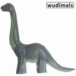 Cover Wudimals A040900 - Diplodocus, Diplodocus, handgeschnitzt aus Holz
