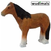 Wudimals A040621 - Shire Pferd, Shire Horse, handgeschnitzt aus Holz