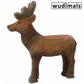 Wudimals A040712 - Hirsch, Stag, handgeschnitzt aus Holz