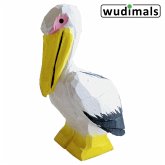Wudimals A041011 - Pelikan, Pelican, handgeschnitzt aus Holz