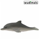Wudimals A040804 - Delfin, Dolphin, handgeschnitzt aus Holz