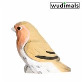 Wudimals A041003 - Rotkehlchen, Robin, handgeschnitzt aus Holz