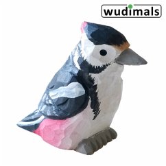 Cover Wudimals A041010 - Specht, Woodpecker, handgeschnitzt aus Holz