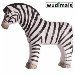 Cover Wudimals A040452 - Zebra, Zebra, handgeschnitzt aus Holz