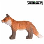 Wudimals A040701 - Fuchs, Fox, handgeschnitzt aus Holz Wudimals A040701 - Fuchs, Fox, handgeschnitzt aus Holz