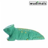 Wudimals A040711 - Chamäleon, Chameleon, handgeschnitzt aus Holz