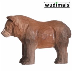 Cover Wudimals A040455 - Bär, Bear, handgeschnitzt aus Holz
