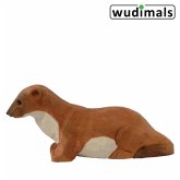 Wudimals A040716 - Hermelin, Stoat, handgeschnitzt aus Holz