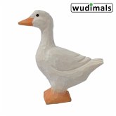 Wudimals A040610 - Gans, Goose, handgeschnitzt aus Holz