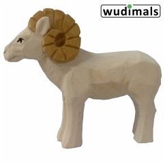 Cover Wudimals A040636 - Widder, Ram, handgeschnitzt aus Holz
