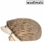 Wudimals A040713 - Igel, Hedgehog, handgeschnitzt aus Holz Wudimals A040713 - Igel, Hedgehog, handgeschnitzt aus Holz