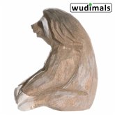 Wudimals A040719 - Faultier, Sloth, handgeschnitzt aus Holz